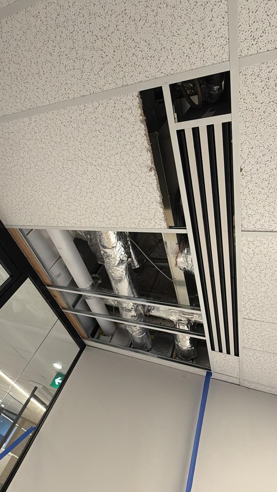 Ceiling Grid & HVAC Integration